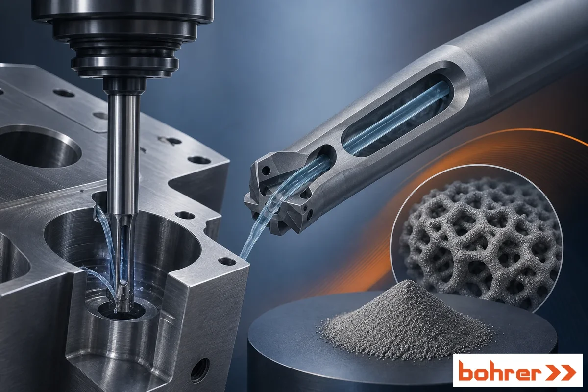 Иллюстрация к материалу «Kennametal представила аддитивный твёрдый сплав KAF82 TM для специального инструмента обработки отверстий». Изображение создано для материала и не изображает конкретную модель оборудования.